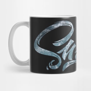 Surf Typography Design Mug